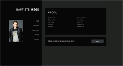 Desktop Screenshot of baptistemege.com